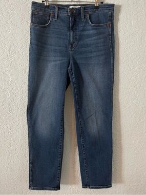 Madewell Blue Cropped Ankle Jeans 29x26